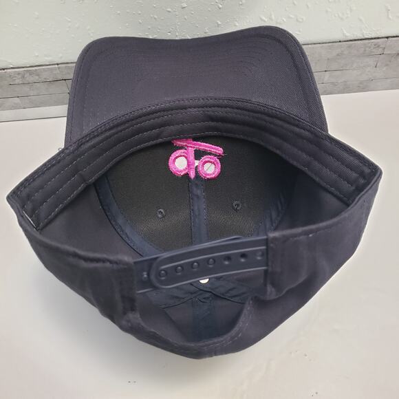 Go Embroidered AS Colour Grade Snapback Cap Black with Pink Mens/Womens - Picture 5 of 5